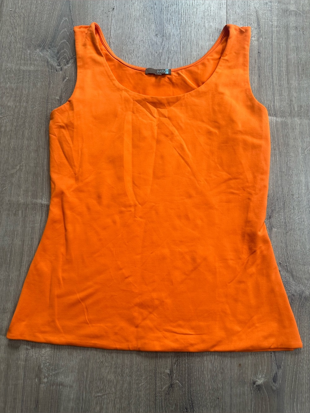 Women’s Scoop Neck Tank Top - Orange